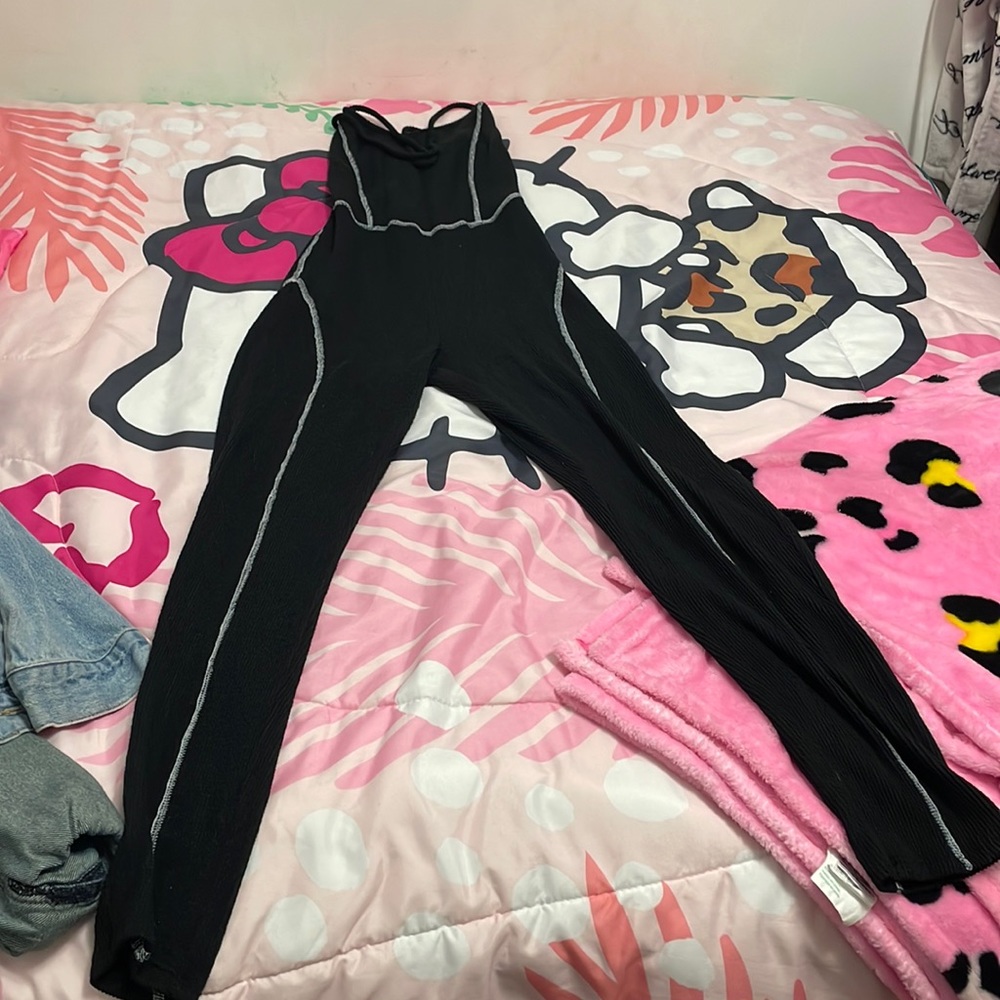 Black jumpsuit